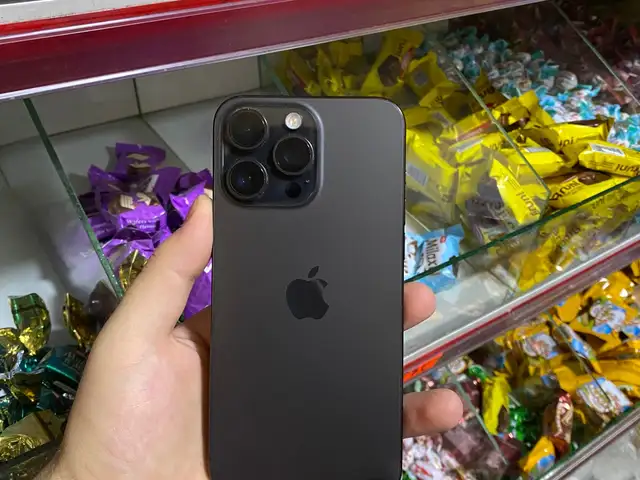 Apple iPhone 15 Pro Max, 256 gb, Black Titanium, Душанбе