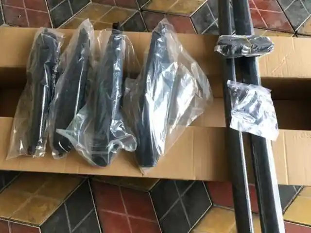 Рейлинг в сборе от Toyota Prado 1 2002-2009, Душанбе