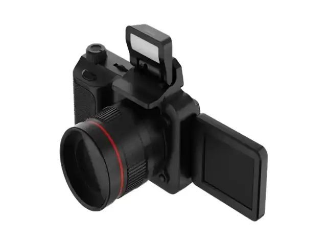 Цифровая камера Porodo Lifestyle Digital Camera 16X Zoom | Flip Flash чёрный, Душанбе