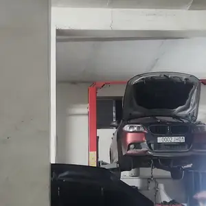 Установка мотора дизель для BMW, Душанбе
