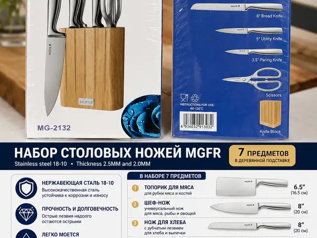 Набор ножей, Душанбе