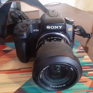 Фотоаппарат Sony alpha-300, Хуҷанд