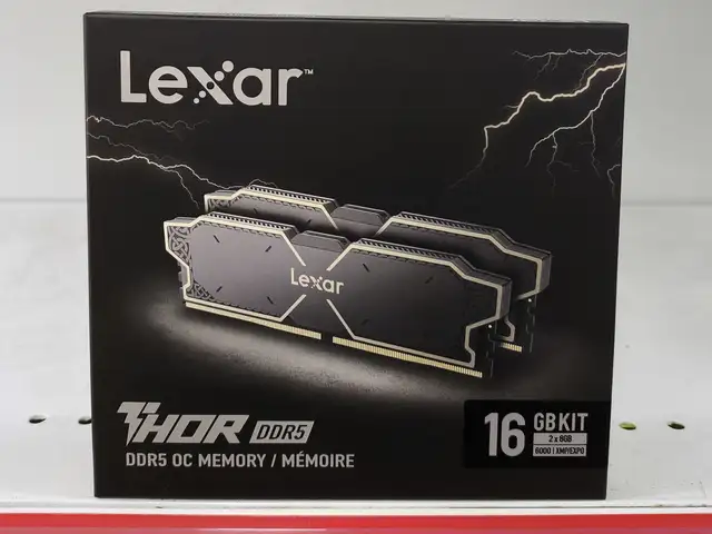 Оперативная память Lexar Thor DDR5 6000MHz 16GB Kit 2x8GB, Душанбе