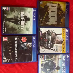 Игровые диски PS4, Худжанд