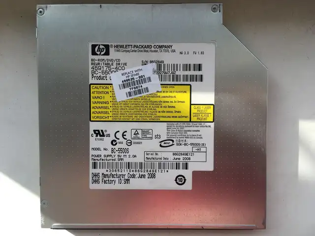 Привод для ноутбука Optiarc BC-5500S, Душанбе