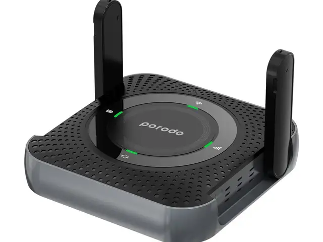 Домашний Wi-Fi Роутер Porodo portable CPE MiFi 3G/4G Wireless Router 4000mAh, Душанбе