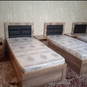 Кровать односпальная с медицинским матрасом, Душанбе
