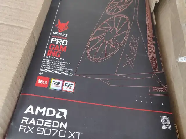 Видеокарта XFX Mercury AMD Radeon RX 9070 XT OC 16GB, Душанбе