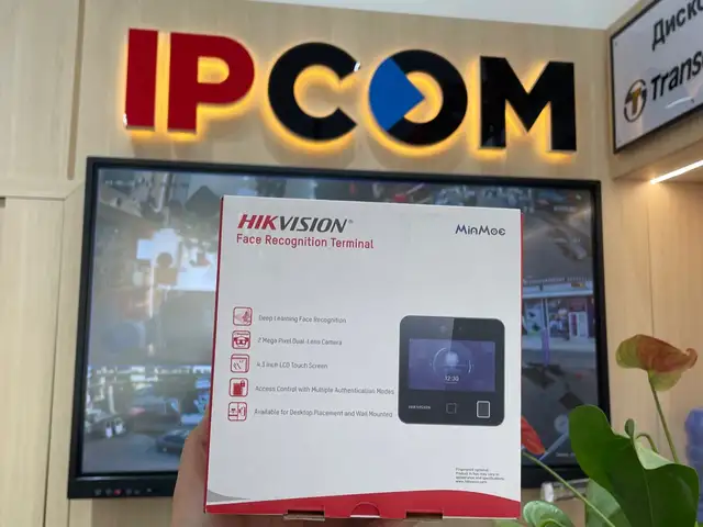 Терминал распознавания лиц Hikvision DS K1T343MFWX, Хуҷанд