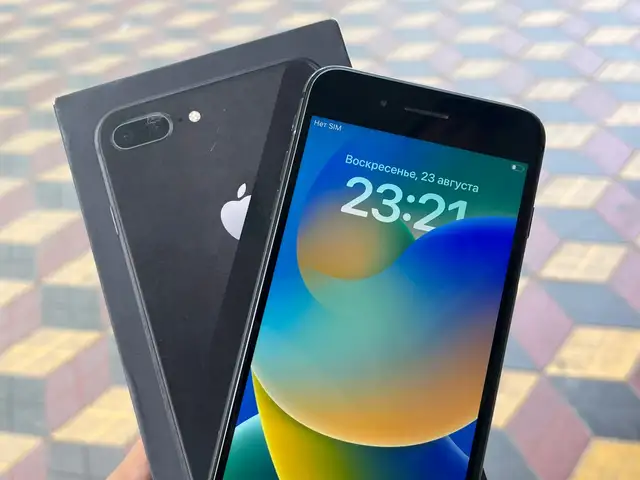 Apple iPhone 8 plus, 64 gb, Space Grey, Душанбе