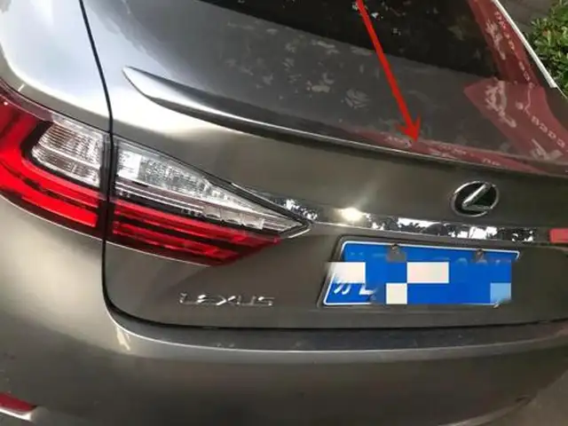 Задний спойлер на багажник Lexus Es, Душанбе