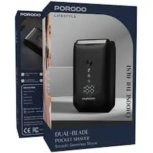 Электробритва Porodo Lifestyle IPX7 Portable Travel Shaver 600mAh, Душанбе