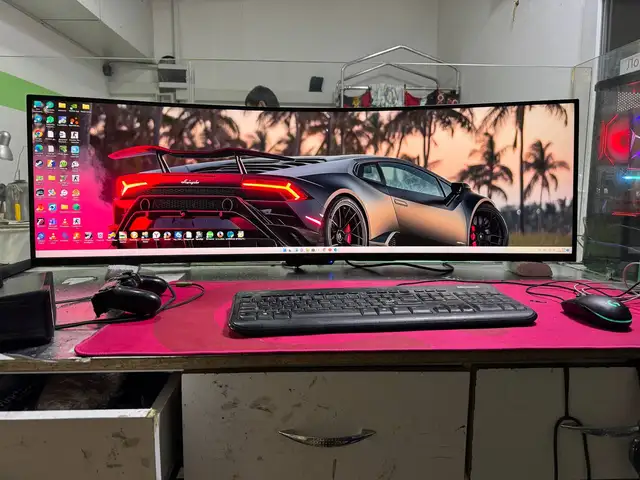 Монитор 49 Curved Viotek 4k 144 герц, Душанбе
