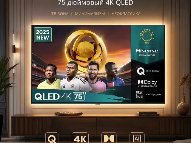 Телевизор Hisense 75 Q61Q, Худжанд