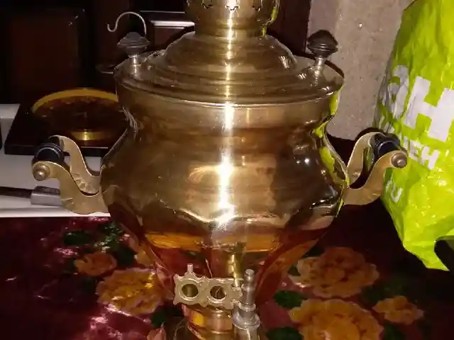 Самовар Латунный 3л, Душанбе