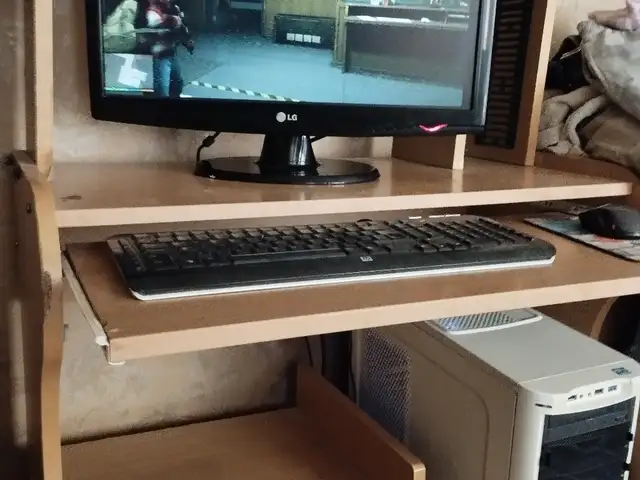 Персональный компьютер Core i5 3470 ram-16gb hdd-500gb GT630-2GB монитор 24, Душанбе
