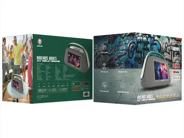 Беспроводная колонка Green Lion Buenos Aires Display Speaker, Душанбе