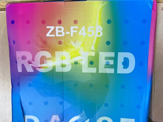 Цветная кольцевая лампа ZB-F458 RGB LED Dance, Душанбе