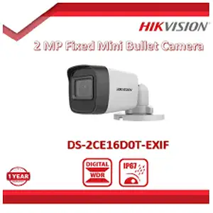 Аналоговая камера Hikvision DS-2CE16D0T-EXIPF, Душанбе