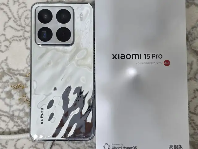 Xiaomi 15 pro 16Gb/1TbBright Silver Edition, Душанбе