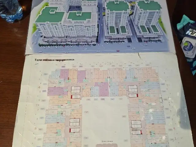2-комн. квартира, 13 этаж, 106 м², Аэропорт, доми Релакс, Шохмансур, Душанбе
