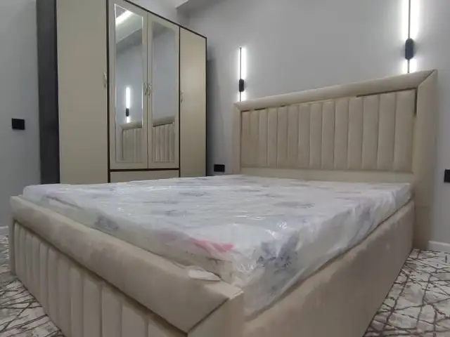 Кровать двуспальная с медицинским матрасом, Душанбе