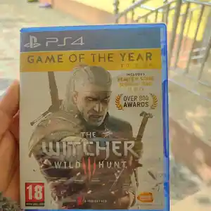 Игра Ведьмак 3 Дикая Охота PS4, Душанбе