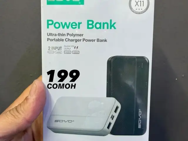 Внешний аккумулятор Power bank 20 000 mah, Душанбе