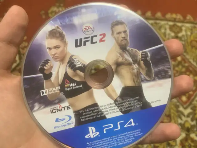 Диск для пс4 UFC2, Худжанд