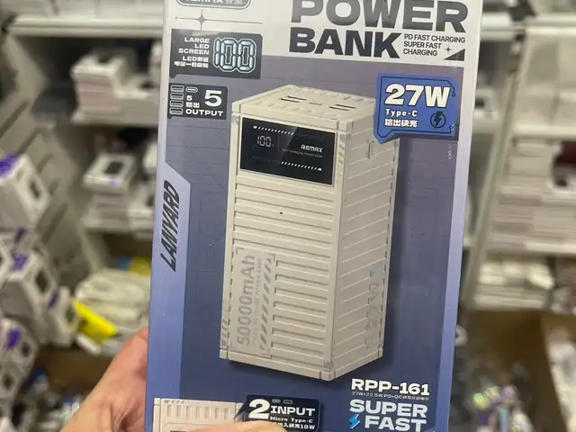Универсальный дополнительный аккумулятор Remax RPP-161 50 000 mAh, Душанбе