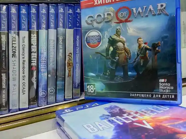 Игра God of War 4 русская версия для PlayStation 4 PlayStation 5, Душанбе