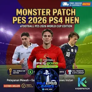 Игра eFootball PES 2026 WORLD CUP EDITION MONSTER PATCH для PS4/5, Хуҷанд