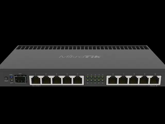 Роутер MikroTik RB4011iGS+RM, Худжанд