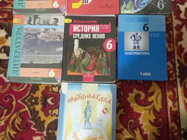 Книги 6 класса на русском, Душанбе