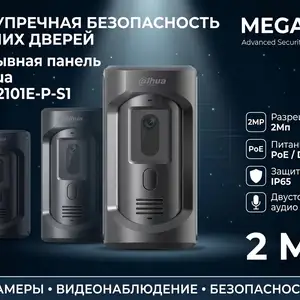 IP Вызывная панель Dahua DHI-VTO2101E-P-S1, Хуҷанд