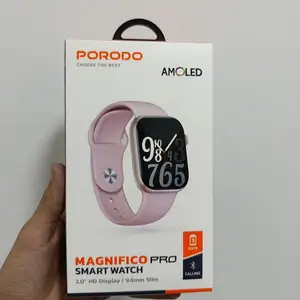 Умные часы Porodo Magnifico Amoled Smart Watch Pro золотистый, Душанбе