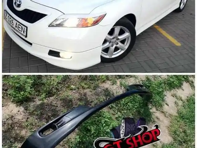 Накладка на передний бампер для Toyota Camry 2, Душанбе