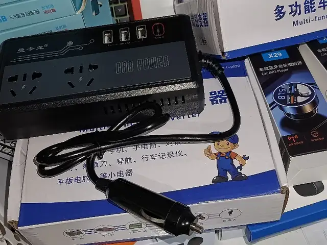 Инвертор для авто 200W, Душанбе