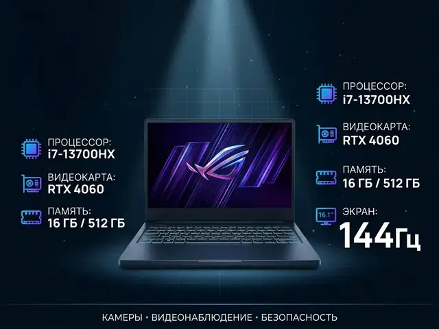 Ноутбук Victus by HP Gaming Laptop 16-r0328TX, Хуҷанд