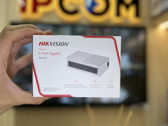 Коммутатор Switch Hikvision Gigabit DS-3E0505D-OO-STD, Худжанд