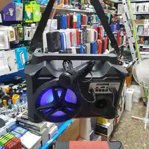 Портативная колонка ZQS-6117 с микрофоном, Душанбе