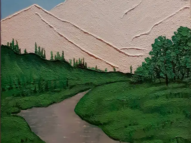 Картина объёмная, Душанбе