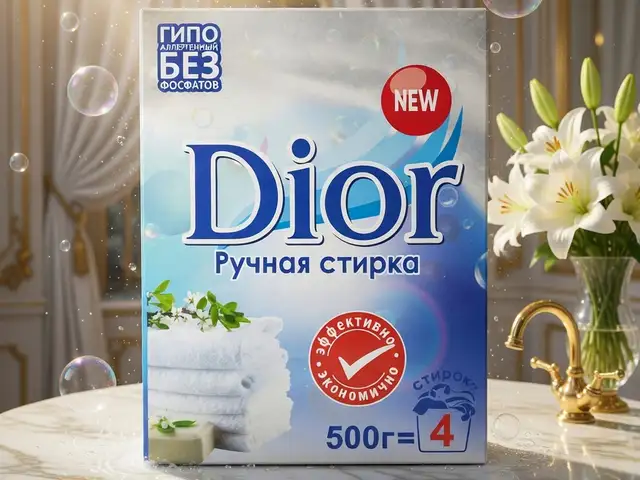 Стиральный порошок DioR, Душанбе