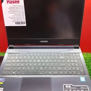 Игровой Ноутбук Hasee core i7 9th 16/512 GTX 1650 4Gb, Душанбе