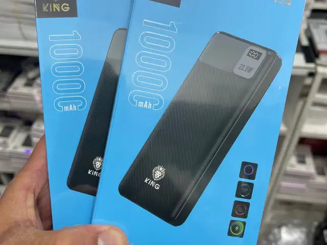 Внешний аккумулятор Power Bank KING K5, 10000 мA/ч, 22.5 Вт, Душанбе