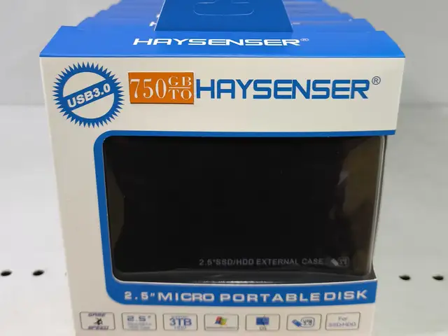 Внешний жёсткий диск Haysenser USB 3.0 750GB, Душанбе
