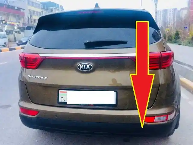 Задняя буксировочная заглушка от KIA Sportage 2018, Душанбе