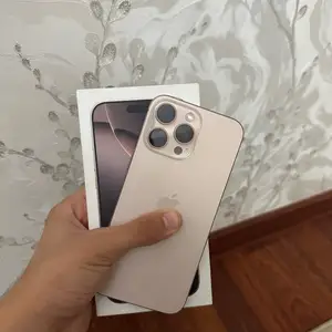 Apple iPhone 16 Pro Max, 256 gb, Desert Titanium, Душанбе