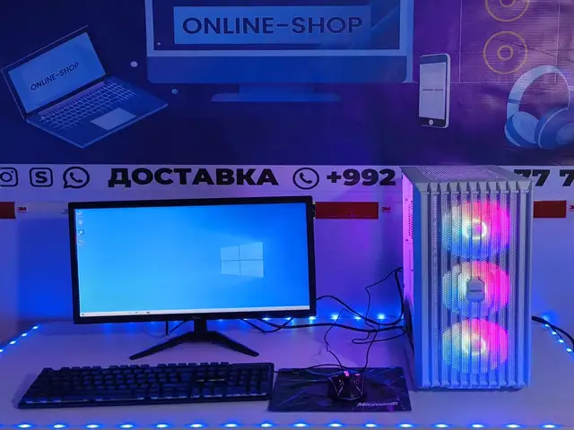 Персональный компьютер Intel Core I3 4430/10GB RAM /SSD 100/GTX 2GB, Душанбе