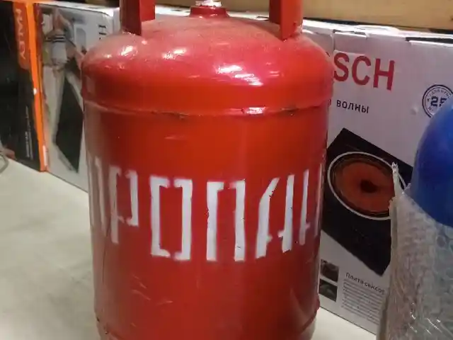 Баллон газа, Душанбе